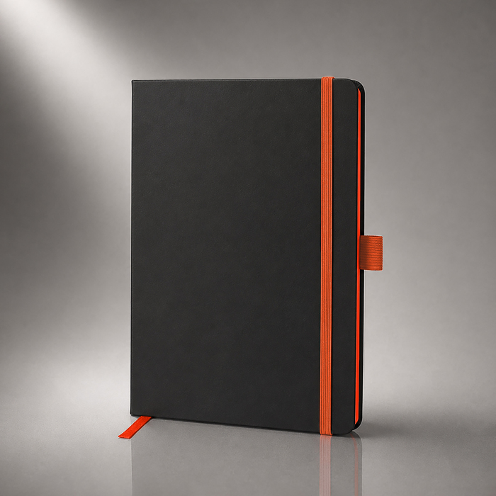 Блокнот A5 «ColorNote Black» для нанесения логотипа