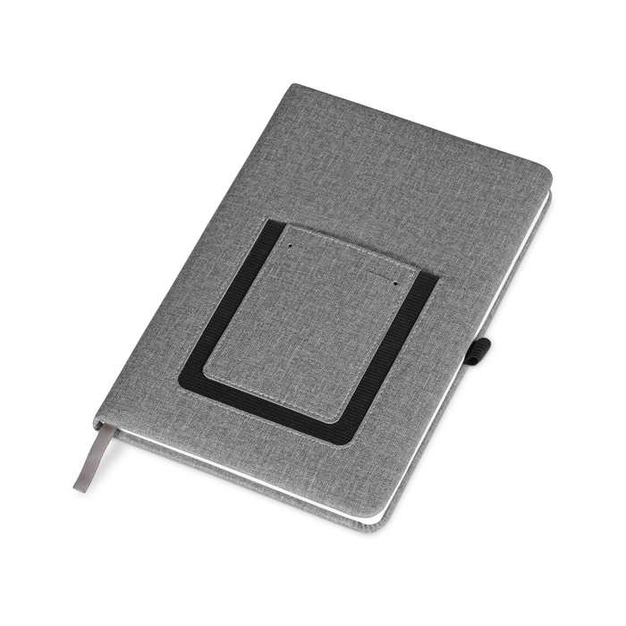 Блокнот А5 «Pocket» с карманом для телефона для нанесения логотипа