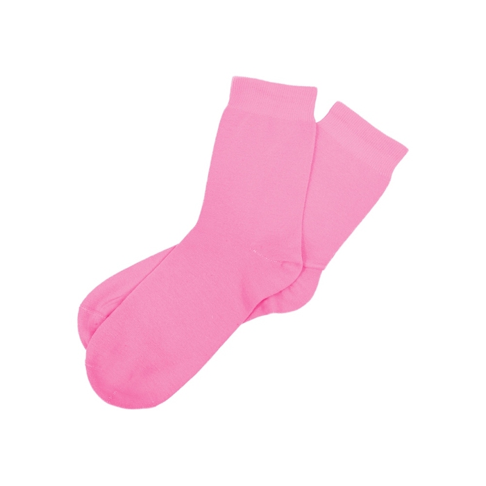 Носки однотонные «Socks» женские для нанесения логотипа