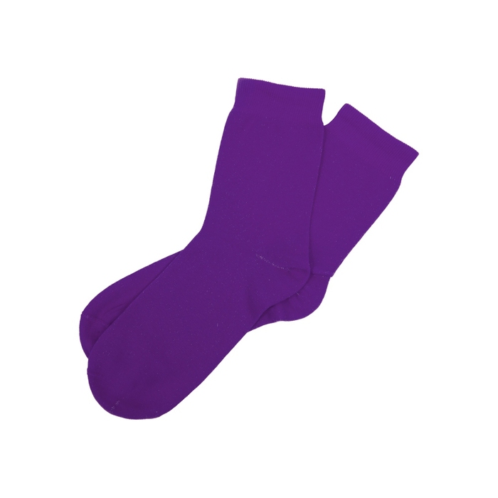 Носки однотонные «Socks» женские для нанесения логотипа