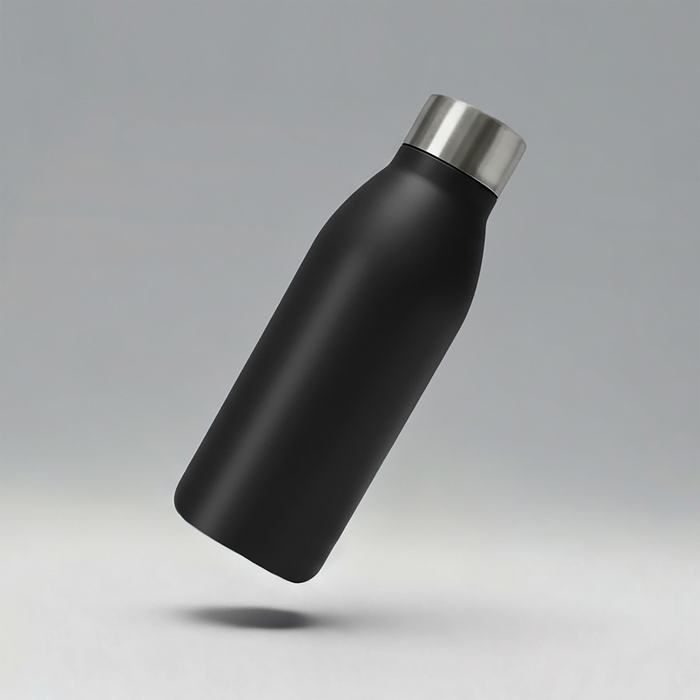 Вакуумная термобутылка «Brottle» c медной изоляцией, тубус, 600 мл для нанесения логотипа