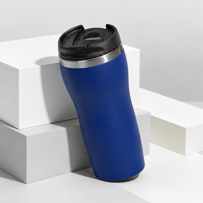 Термокружка «Double wall mug С1» soft-touch, 350 мл для нанесения логотипа