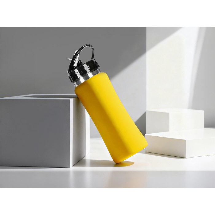 Бутылка для воды "Bottle C1", сталь, soft touch, 600 мл для нанесения логотипа