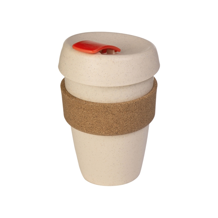 Стакан из пшеничного волокна с двойными стенками «Pino» для нанесения логотипа