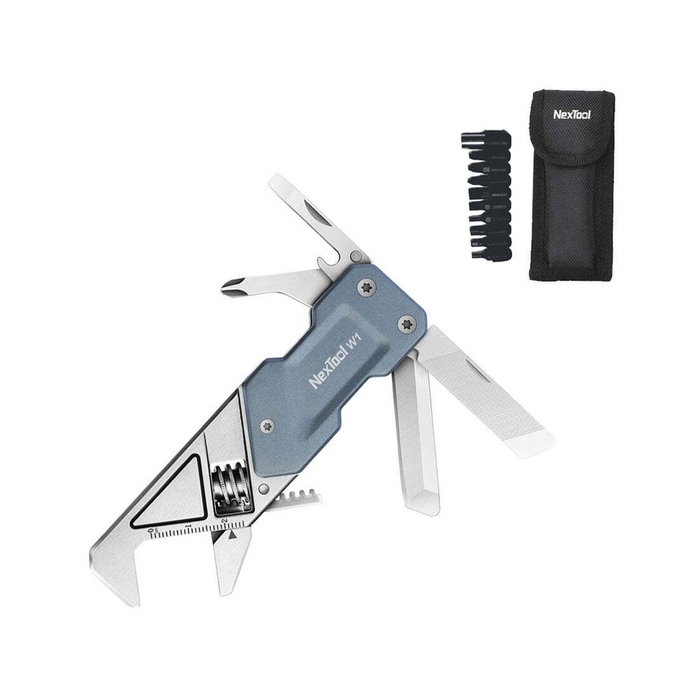Мультитул-ключ Nextool Light Wrench W1 с набором бит для нанесения логотипа