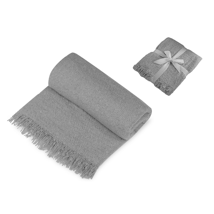 Плед акриловый «Mohair» для нанесения логотипа