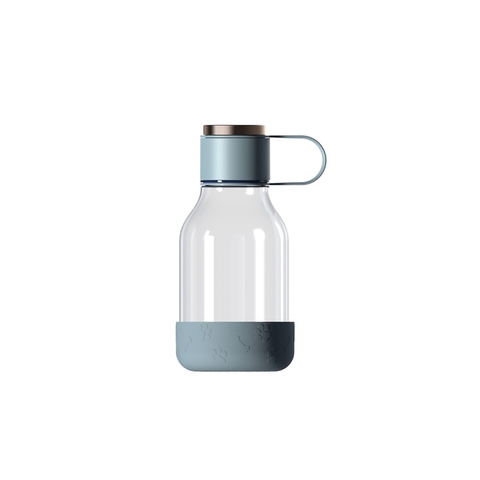Бутылка для воды 2-в-1 «Dog Bowl Bottle» со съемной миской для питомцев, 1500 мл для нанесения логотипа