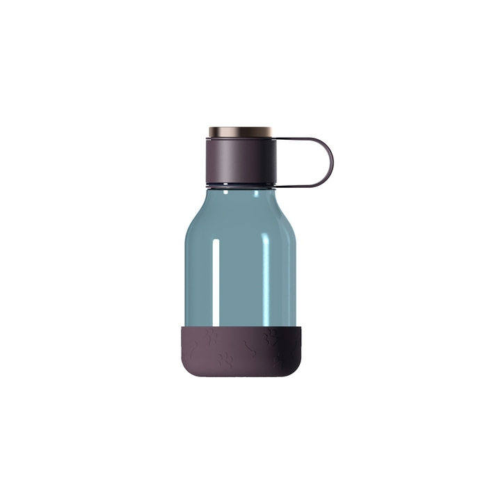 Бутылка для воды 2-в-1 «Dog Bowl Bottle» со съемной миской для питомцев, 1500 мл для нанесения логотипа