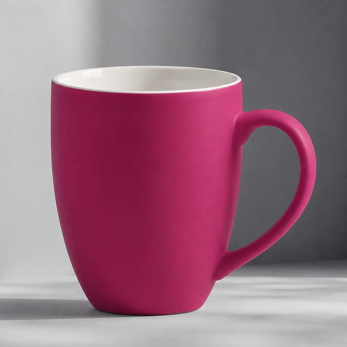 Кружка с покрытием soft-touch «Tulip Gum» для нанесения логотипа