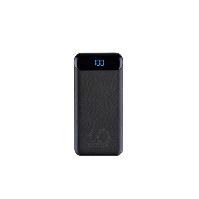 Внешний аккумулятор с дисплеем, 10000 mAh для нанесения логотипа