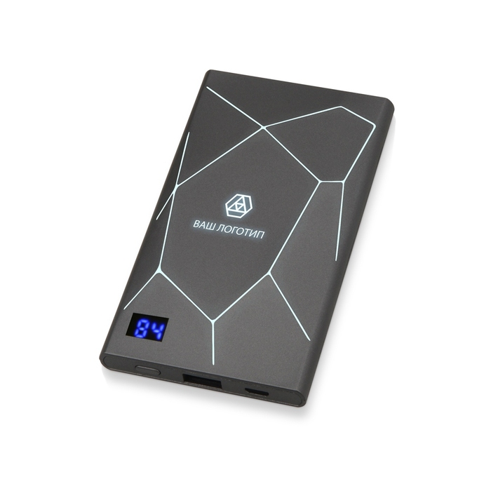 Внешний аккумулятор «Geo», 4000 mAh для нанесения логотипа