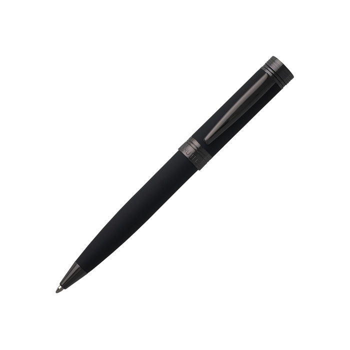Ручка шариковая Zoom Soft Black для нанесения логотипа