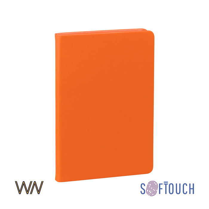 Ежедневник недатированный "Милан", А5, покрытие soft touch для нанесения логотипа