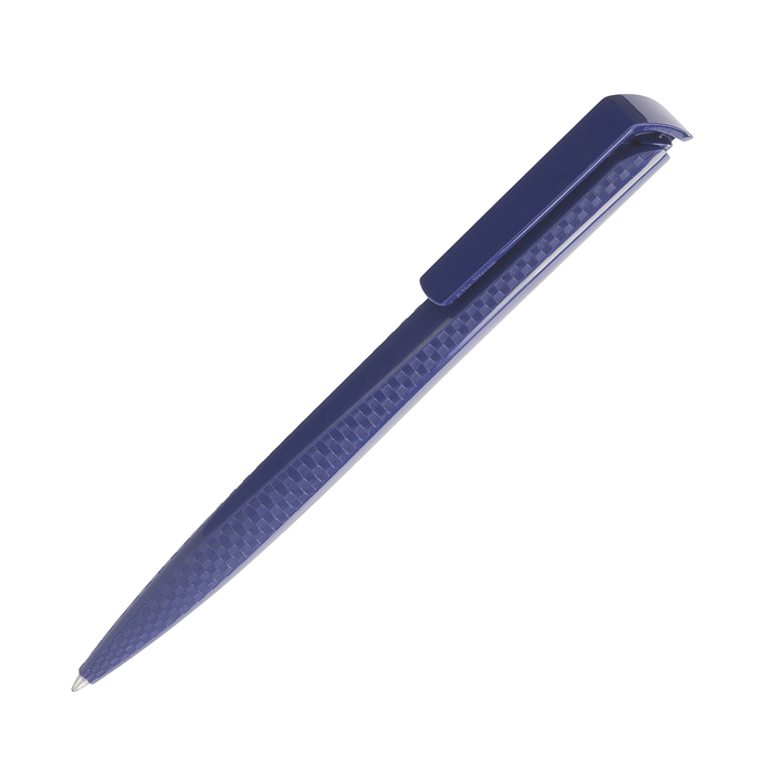 Ручка шариковая TRIAS CARBON, белый для нанесения логотипа
