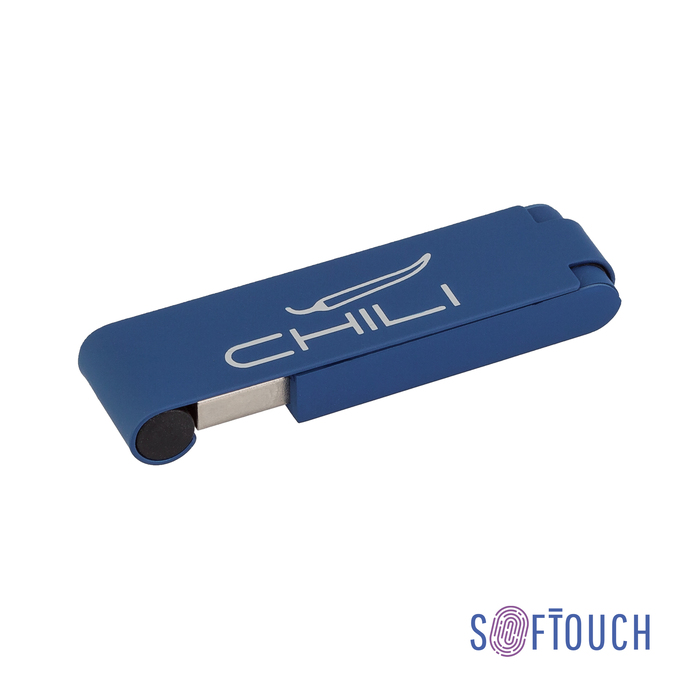 Флеш-карта "Case" 8GB, покрытие soft touch для нанесения логотипа