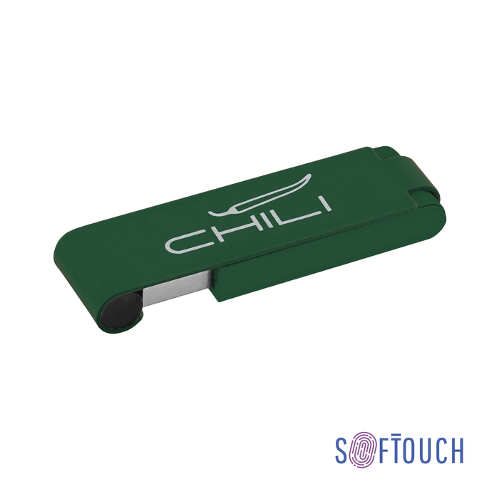 Флеш-карта "Case" 8GB, покрытие soft touch для нанесения логотипа