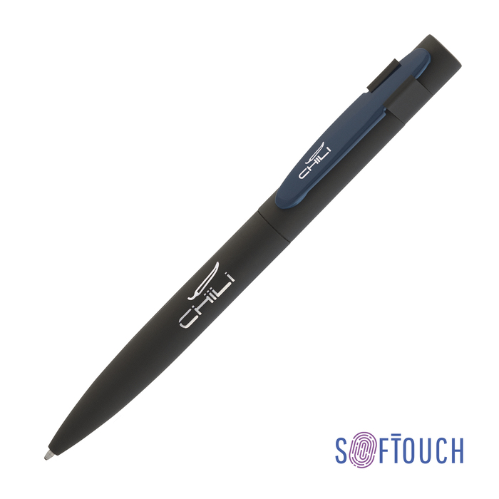 Ручка шариковая "Lip", покрытие soft touch для нанесения логотипа