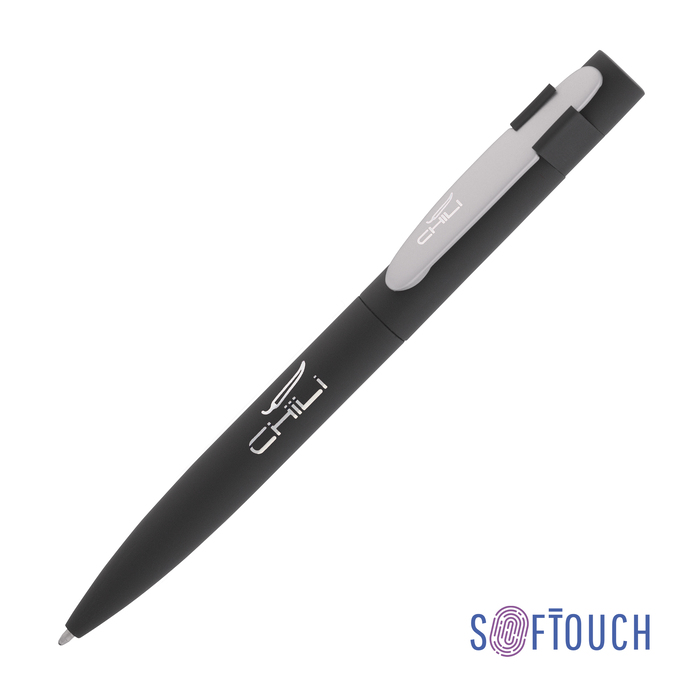 Ручка шариковая "Lip", покрытие soft touch для нанесения логотипа