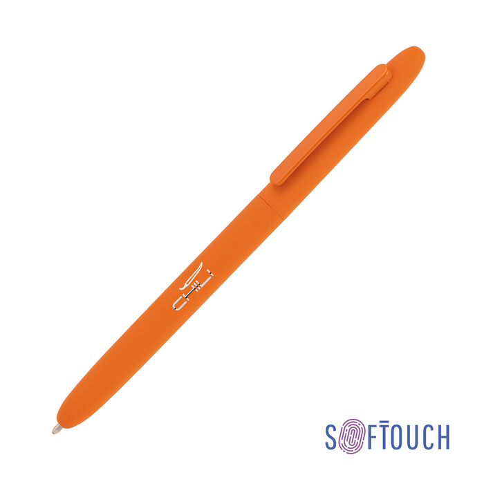 Ручка шариковая "Vega", покрытие soft touch для нанесения логотипа