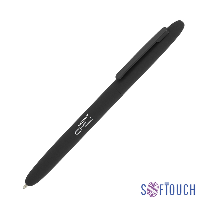 Ручка шариковая "Vega", покрытие soft touch для нанесения логотипа