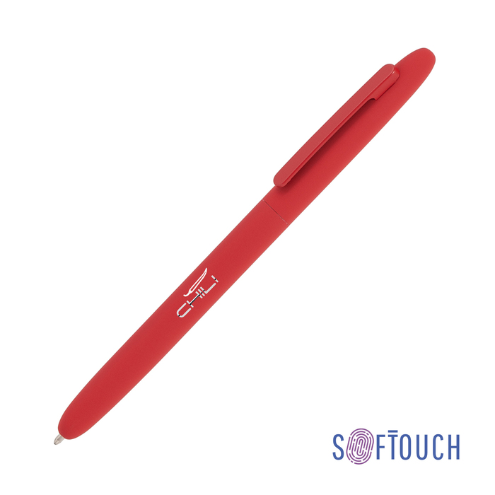 Ручка шариковая "Vega", покрытие soft touch для нанесения логотипа