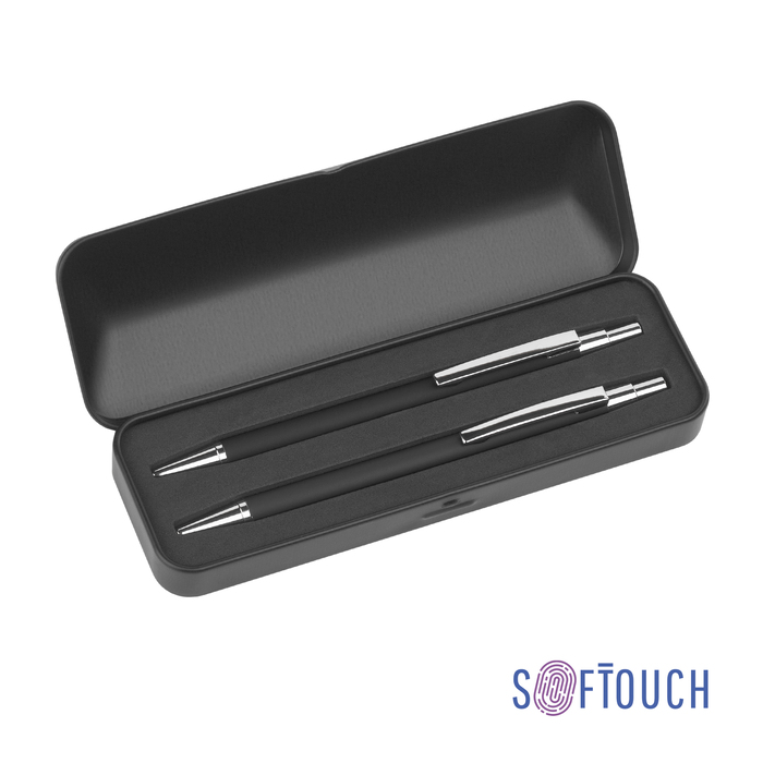 Набор "Ray" (ручка+карандаш), покрытие soft touch для нанесения логотипа