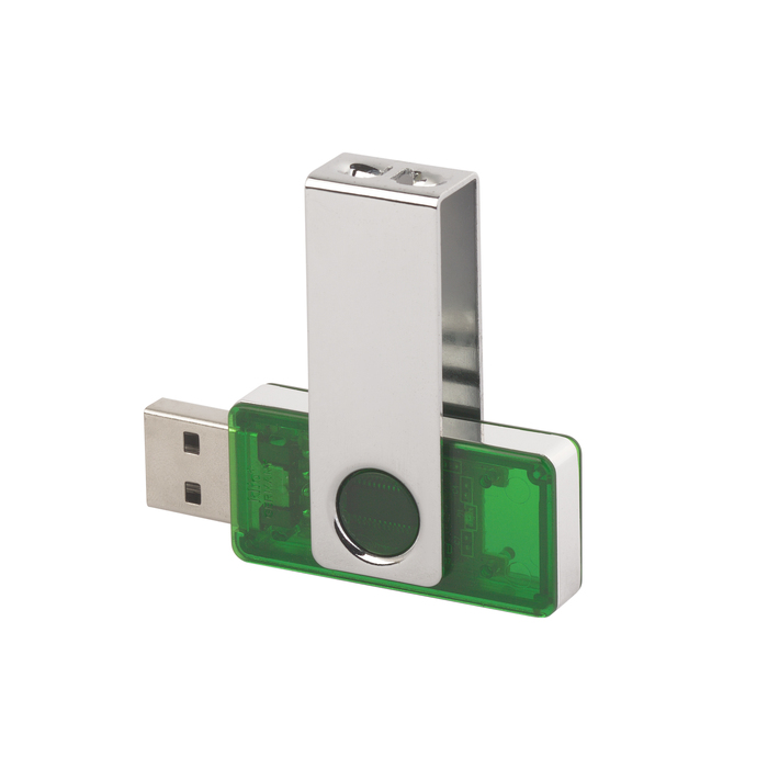 Флеш-карта TWISTA Transparent MS, 16Гб для нанесения логотипа
