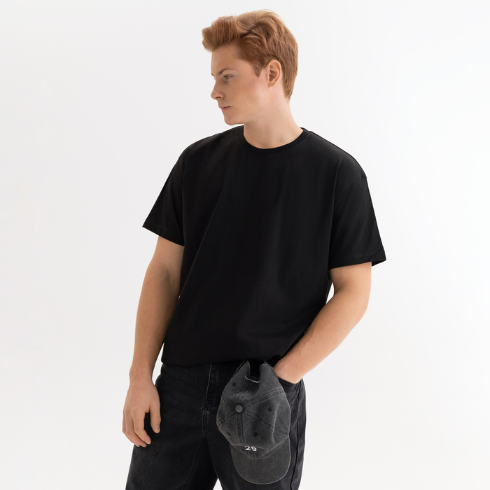 Футболка унисекс Крис (Kris), 150 гр., черная, размер XS для нанесения логотипа
