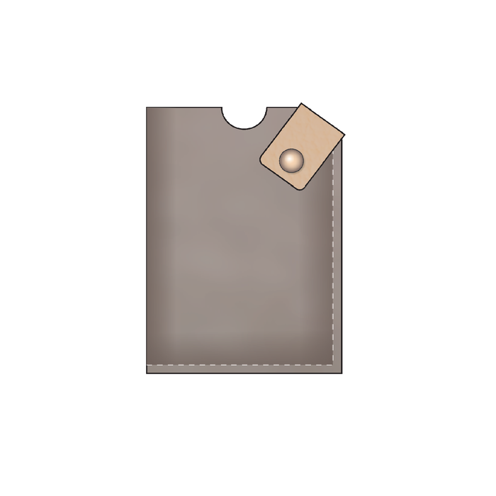 Кардхолдер Пьюр Кард (Pure Card). Под заказ для нанесения логотипа