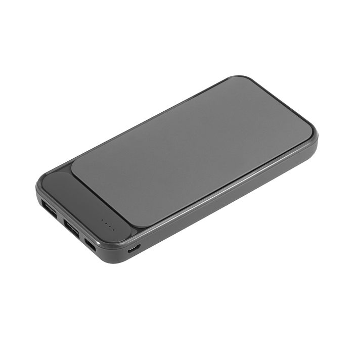 Внешний аккумулятор Старлайт Плюс НЕО (Starlight Plus NEO) 10000 mAh, серый для нанесения логотипа