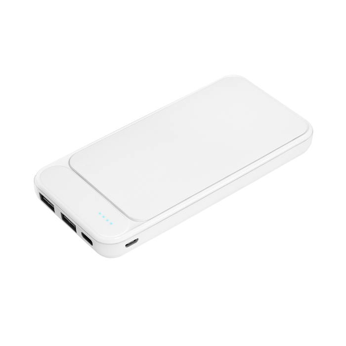 Внешний аккумулятор Старлайт Плюс НЕО (Starlight Plus NEO) 10000 mAh, белый для нанесения логотипа
