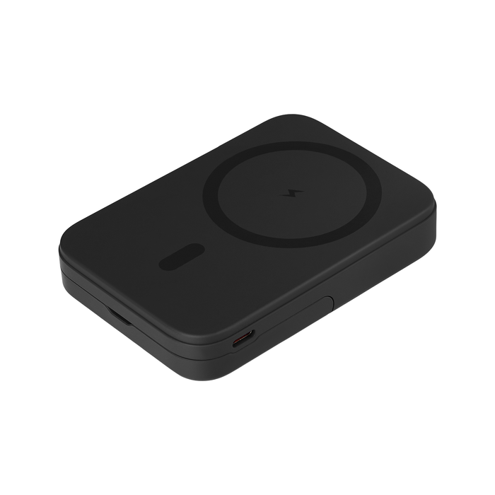 Внешний аккумулятор Юнион PD (Union PD) 10000mAh с функцией беспроводной зарядки 15W, черный для нанесения логотипа