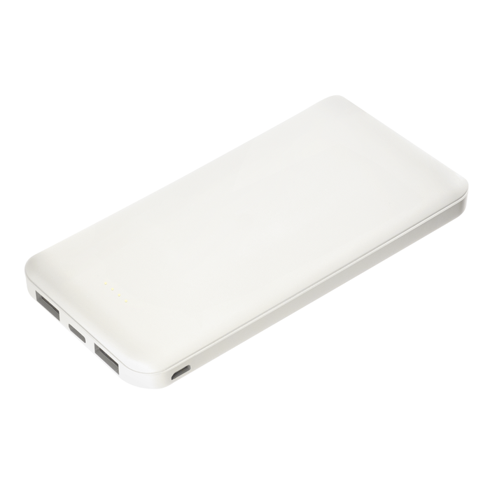 Внешний аккумулятор Элари Плюс (Elari Plus) 10000 mAh, белый для нанесения логотипа