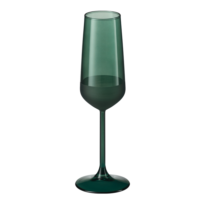 Бокал для шампанского Эмеральд (Emerald), зеленый для нанесения логотипа