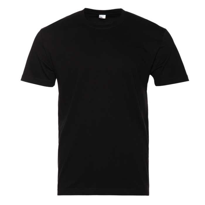 Футболка мужская STAN хлопок 180, 08, Чёрный,  (20)  (44/XS) для нанесения логотипа