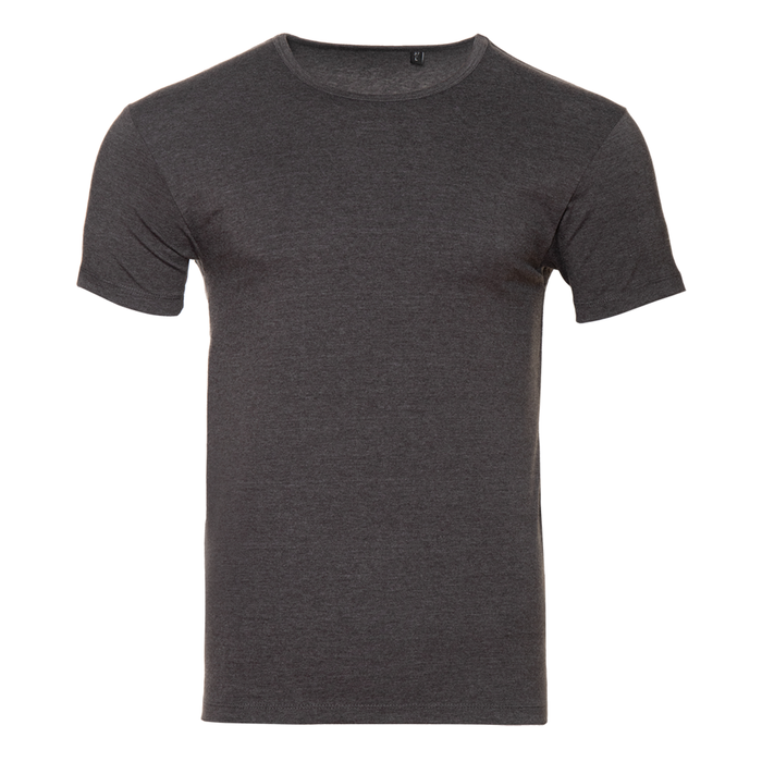 Футболка мужская STAN хлопок/эластан 180, 37, Тёмный меланж,  (60/1)  (44/XS) для нанесения логотипа