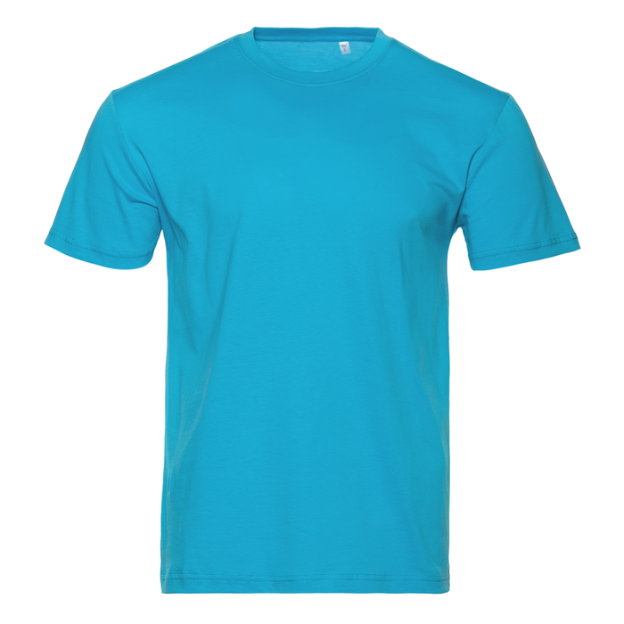 Футболка унисекс STAN, хлопок 150, 51, Бирюзовый,  (32)  (44/XS) для нанесения логотипа