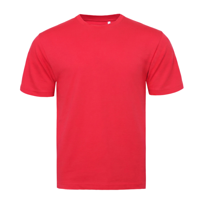 Футболка STAN, хлопок 160, 301, Красный,  (14)  (44/XS) для нанесения логотипа