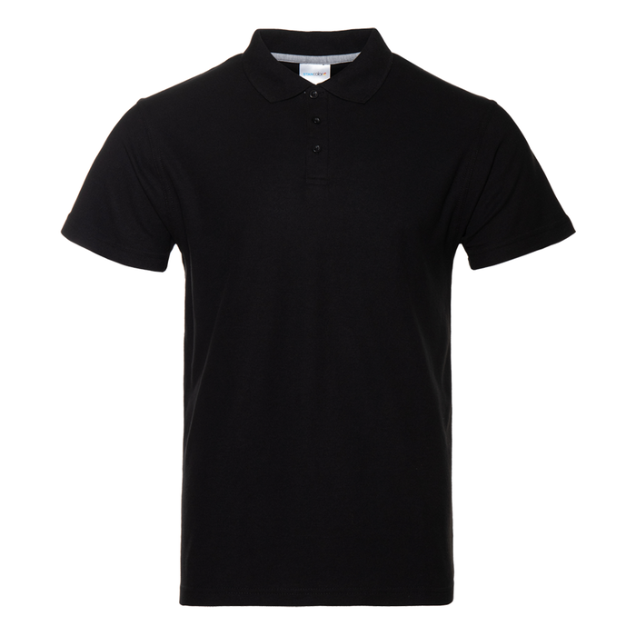 Рубашка поло унисекс  STAN хлопок/полиэстер 185, 04, Чёрный,  (20)  (58/4XL) для нанесения логотипа