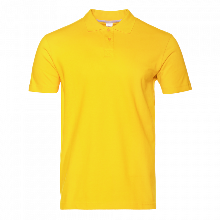 Рубашка поло унисекс STAN хлопок 185, 04U, Жёлтый,  (12/1)  (56/XXXL) для нанесения логотипа