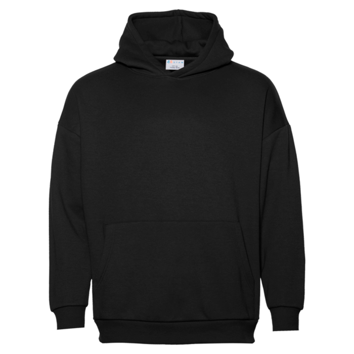 Худи унисекс STAN оверсайз 320, 69, Чёрный,  (20)  (44/XS) для нанесения логотипа