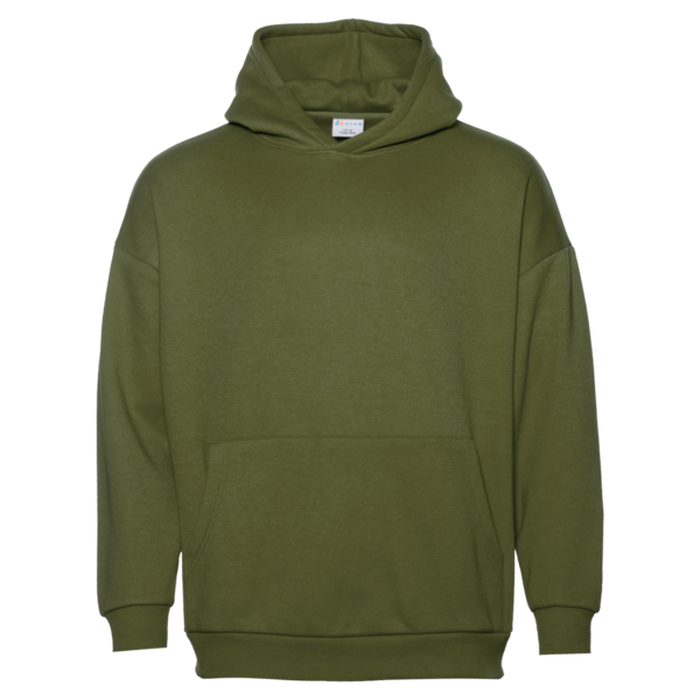 Худи унисекс STAN оверсайз 320, 69, Оливковый хаки,  (36)  (44/XS) для нанесения логотипа