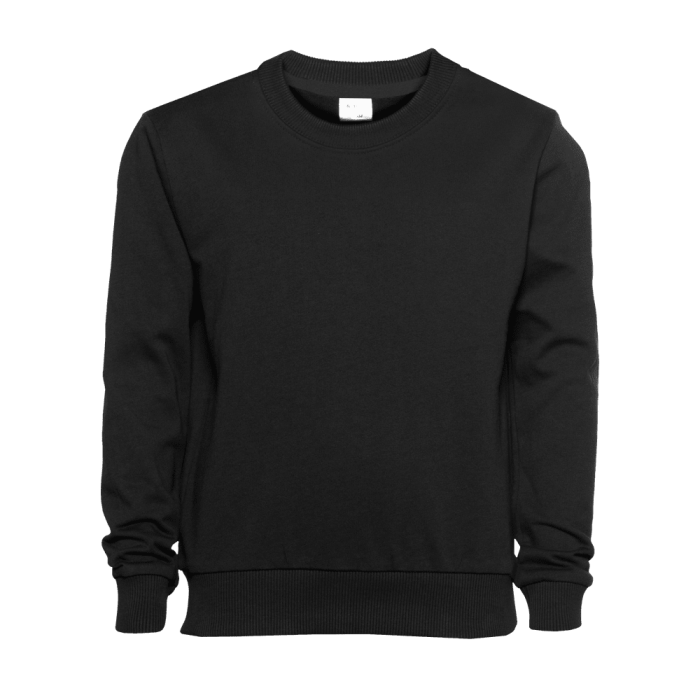 Свитшот детский STAN футер без начёса, 260, 63J, Чёрный,  (20)  (6/6 лет) для нанесения логотипа