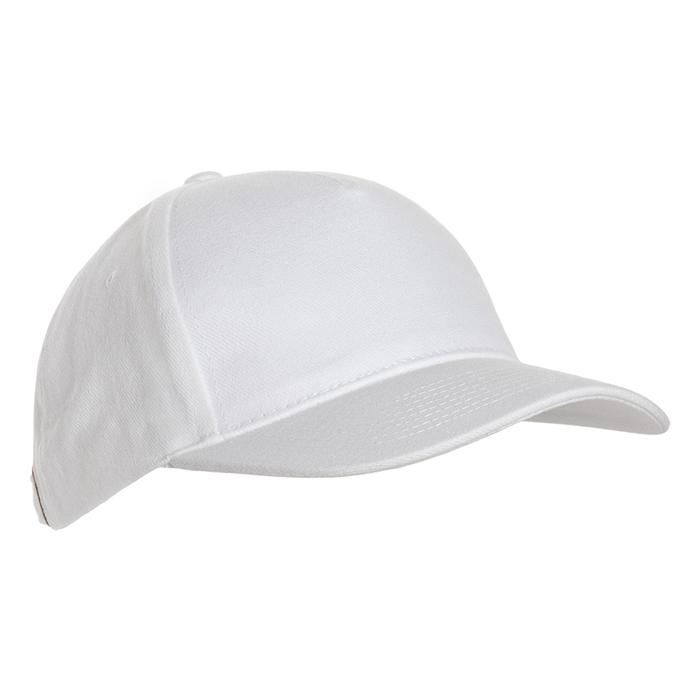 Бейсболка STAN 5 клиньев хлопок 280, 11, Белый,  (10/1)  (56-58/ONE SIZE) для нанесения логотипа