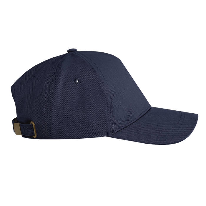 Бейсболка STAN 5 клиньев хлопок 260, 12, Тёмно-синий,  (46)  (56-58/ONE SIZE) для нанесения логотипа