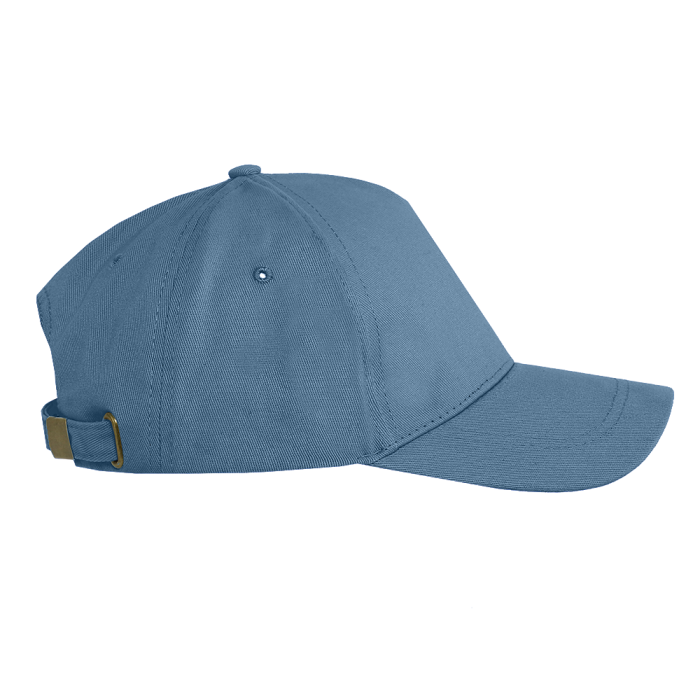 Бейсболка STAN 5 клиньев хлопок 260, 12, Деним,  (77)  (56-58/ONE SIZE) для нанесения логотипа