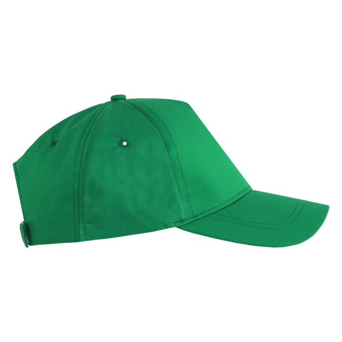 Бейсболка STAN 5 клиньев хлопок, 150, 13, Зелёный,  (30)  (56-58/ONE SIZE) для нанесения логотипа