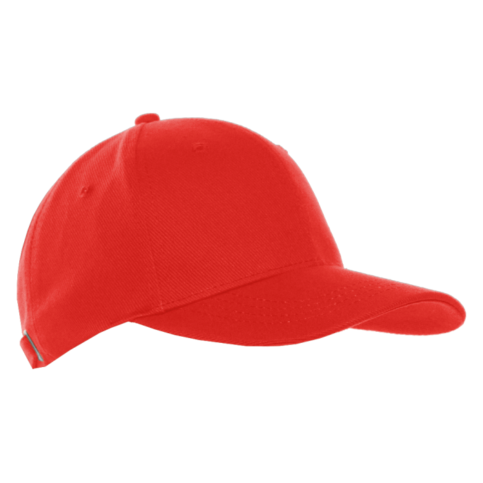 Бейсболка STAN 6 клиньев хлопок 330, 06, Красный,  (14)  (56-58) для нанесения логотипа