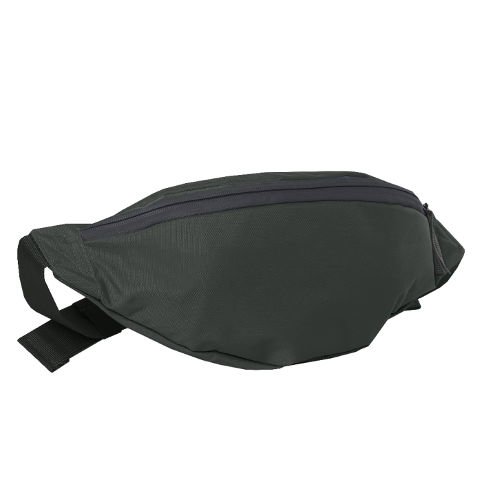 Сумка поясная 122, Графит,  (101)  (ONE SIZE) для нанесения логотипа
