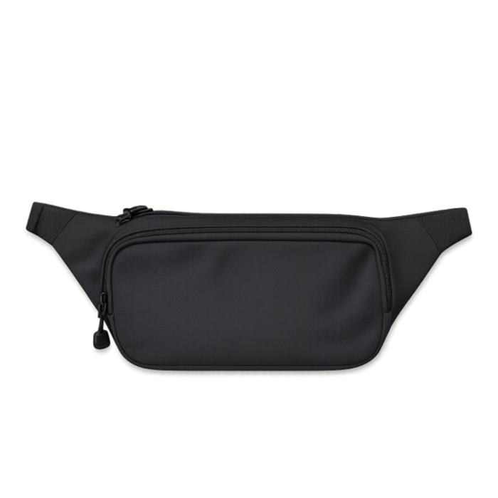 Сумка поясная 124, Чёрный,  (20)  (ONE SIZE) для нанесения логотипа